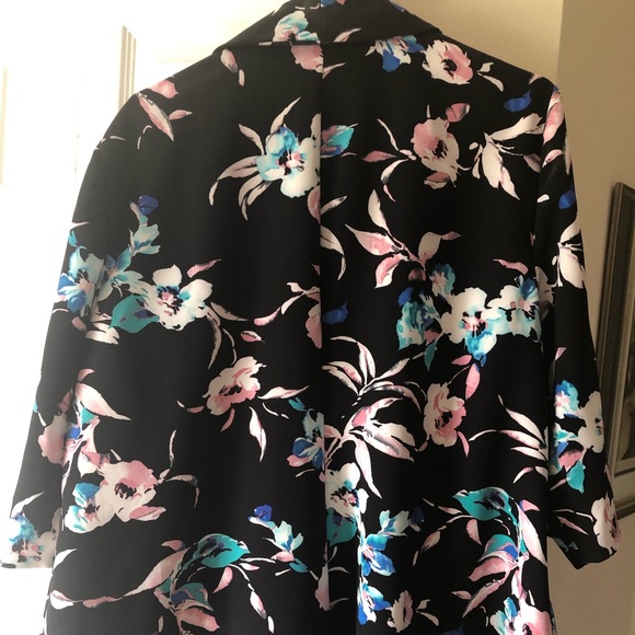 Lane Bryant floral size 18/20 blazer - Picture 2 of 4